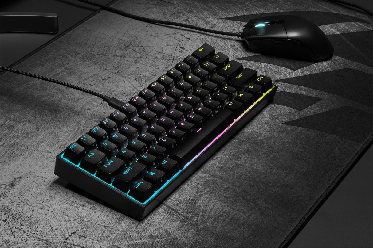 Corsair LED RGB K65, Cherry MX Speed Noir