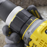 STANLEY FATMAX Taladro Percutor Sin Cable V20 (18V), Motor Sin Escobillas, 80Nm, 2 Baterías 2Ah, Cargador, Maletín, Portabrocas Metálico 13mm, 14 Posiciones de Par, SFMCD721D2K-QW
