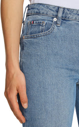 Tommy Hilfiger Vaqueros MujerClassic Straight UMA Talle Medio, Azul (UMA), 28W/32L