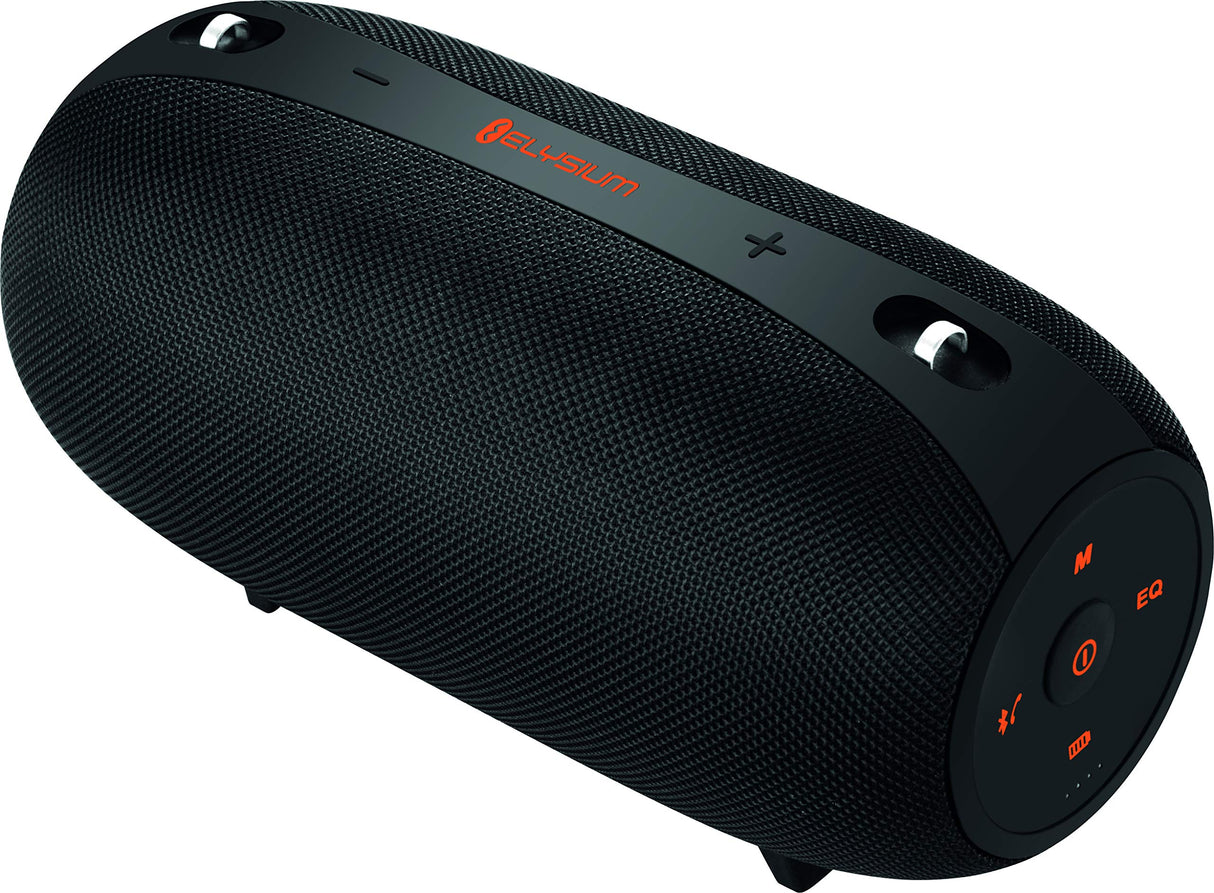 ECG BTS X1 Black – Altavoz Bluetooth – USB; Micro SD Tarjeta; FM Radio; Energía Banco; MP3, WMA, Ape, FLAC; Tiempo de reproducción: 12 Horas; Handsfree; Agua Best Integrado; AUX de Entrada Negro