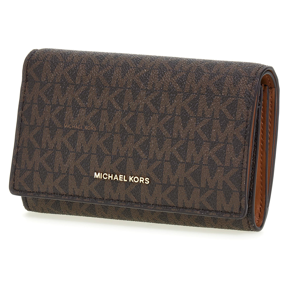 Michael Kors LG Coin Wallet Brn/Acorn One Size