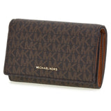 Michael Kors LG Coin Wallet Brn/Acorn One Size