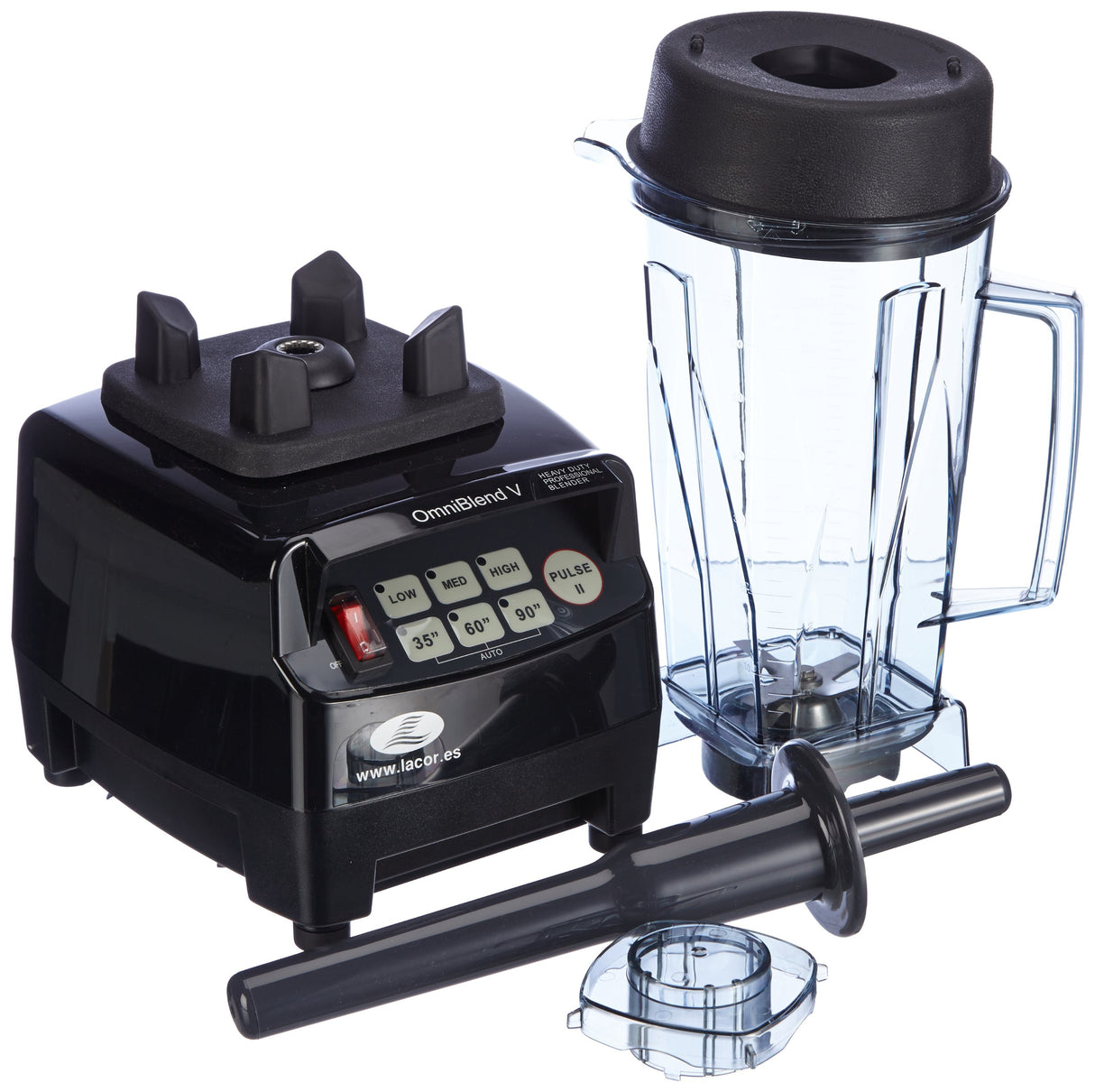 LACOR - 69195 - Batidora eléctrica Profesional 2250w 2 Litros - Negro