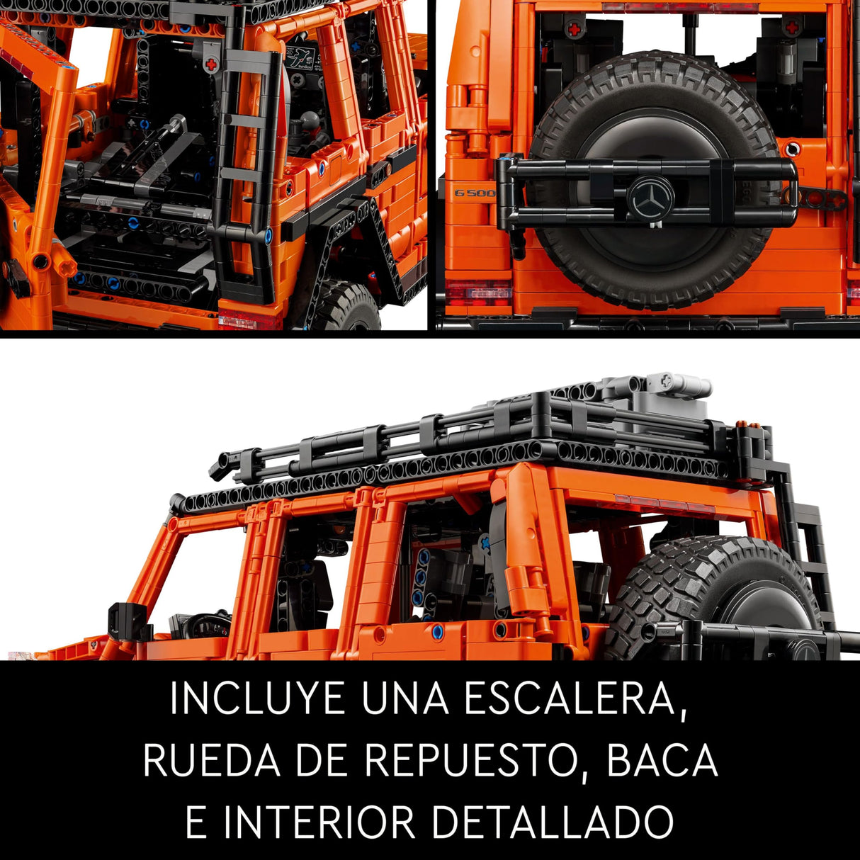 LEGO Technic Mercedes-Benz G 500 Professional Line Kit de Construcción, Maqueta de Coche Clase G para Adultos, Regalo para Hombres y Mujeres Fans de los 4x4, Decoración del Hogar 42177