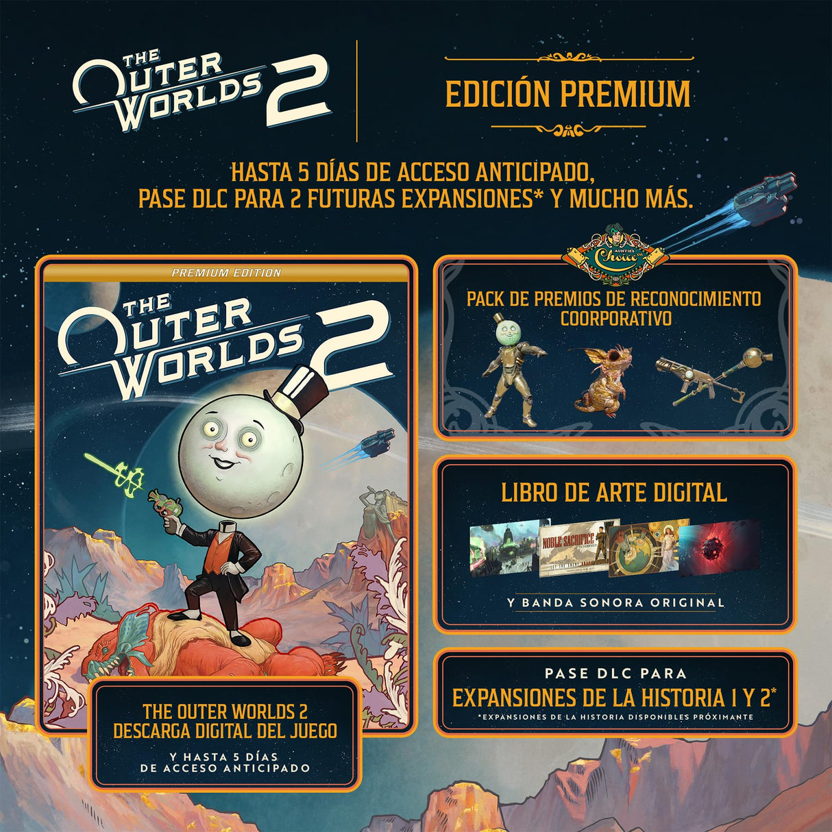 The Outer Worlds 2 - Edición Premium - Xbox Series X (Disco)