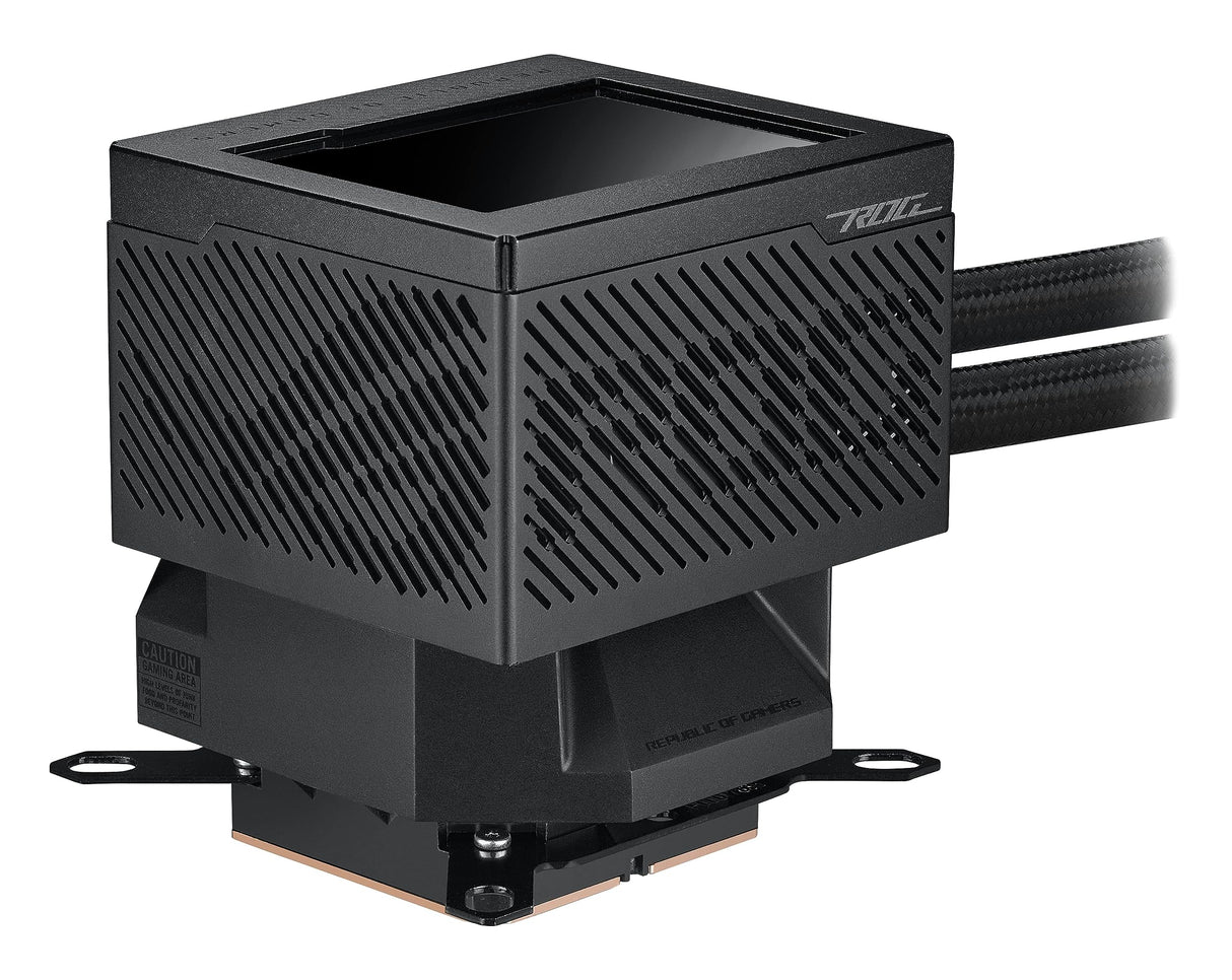 Asus ROG Ryujin III 240 - Kit de Refrigeración Líquida CPU, Pantalla LCD de 3.5", Bomba Asetek 8a Generación, Ventilador Integrado y 2 Ventiladores de Radiador Noctua 2000 PWM de 120 mm