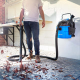 Vacmaster VWM1518R 1500W 18L Aspiradoras en seco y húmedo,Aspiradora Industrial,para el hogar Cocina Alfombra Coche Hojas de jardín