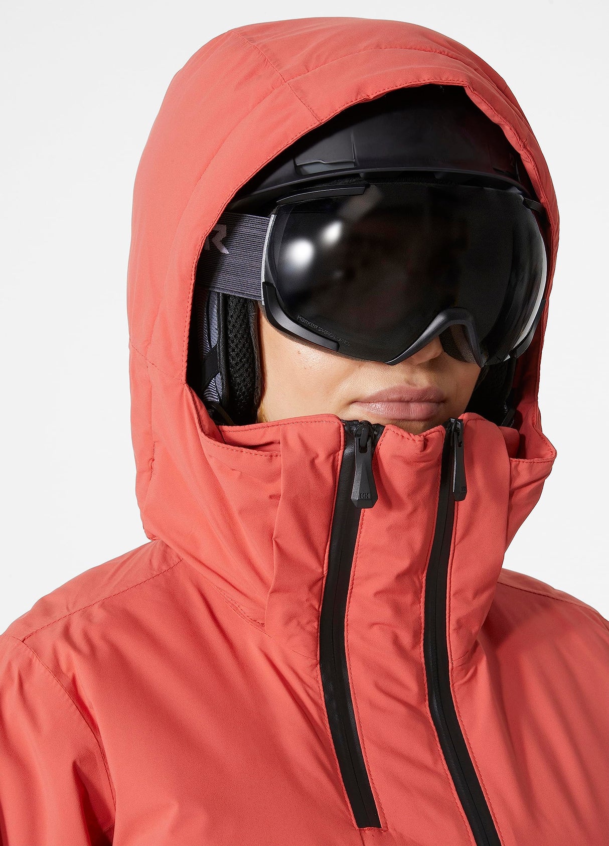 Helly-Hansen Womens W Nora Long Insulated Jacket, Rojo, XS