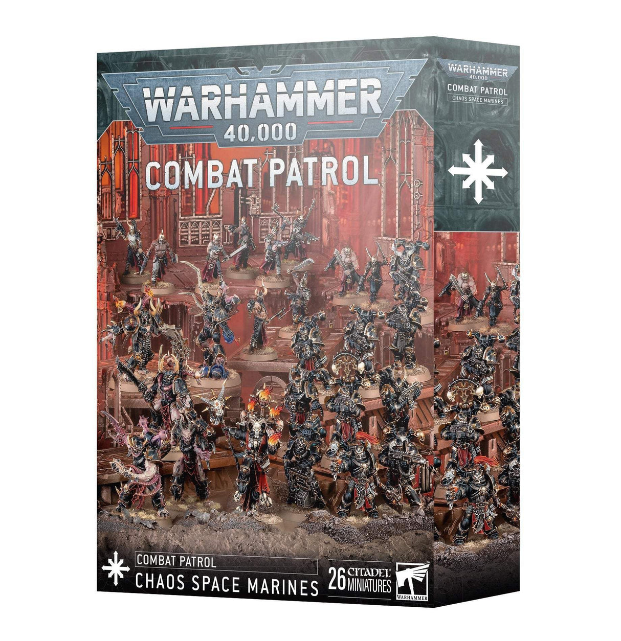 Games Workshop - Warhammer 40,000 - Patrulla de Combate: Marines espaciales del Caos