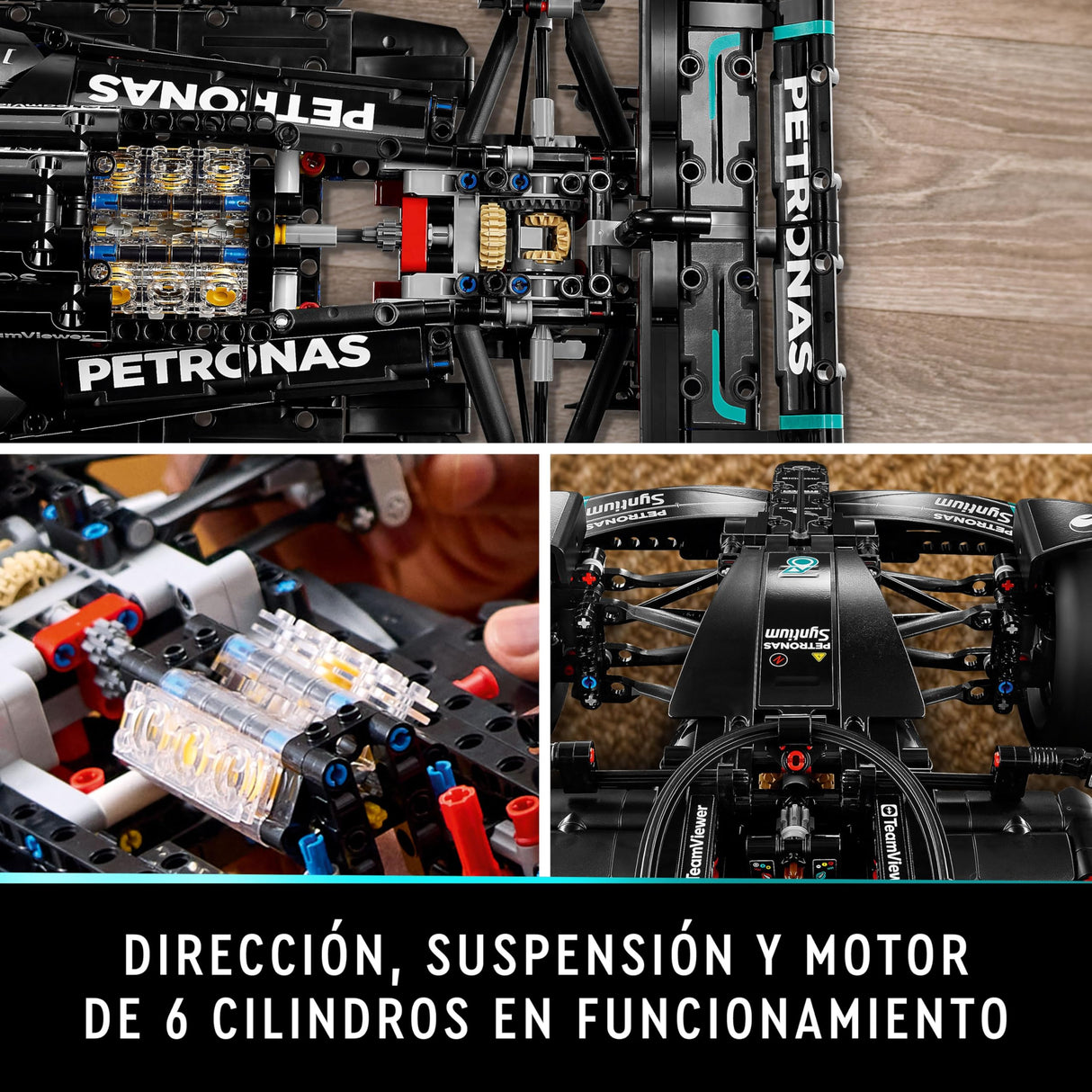 LEGO Technic Mercedes-AMG F1 W14 E Performance Maqueta de Construcción de Coche de Carreras a Escala, Regalo de Cumpleaños para Hombres y Mujeres, Decoración para el Hogar o la Oficina 42171