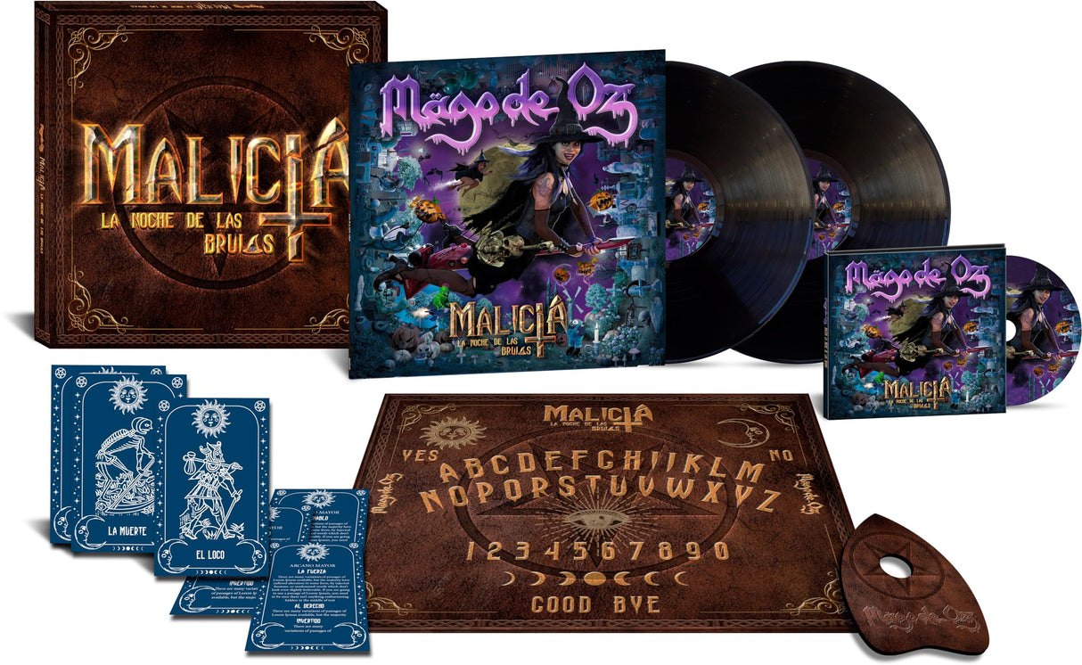 Malicia - Box Deluxe (CD + 2 LP) + Juego Ouija + 6 Cartas de Tarot + Código [Vinilo]