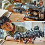 LEGO Star Wars: Skeleton Crew The Onyx Cinder Juguete de Construcción Infantil con Nave Estelar de Colección, 5 Minifiguras de Personajes, Regalo para Niños, Niñas y Fans de 10 Años o Más 75374