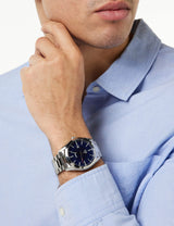 Seiko Reloj Analógico para Hombres de Cuarzo con Correa en Metal RX329AX9