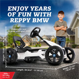 BERG Pedal de Karting Reppy, vehículo de Pedales con Alto estándar de Seguridad, Juguete para niños de 2 a 6 años (BMW)