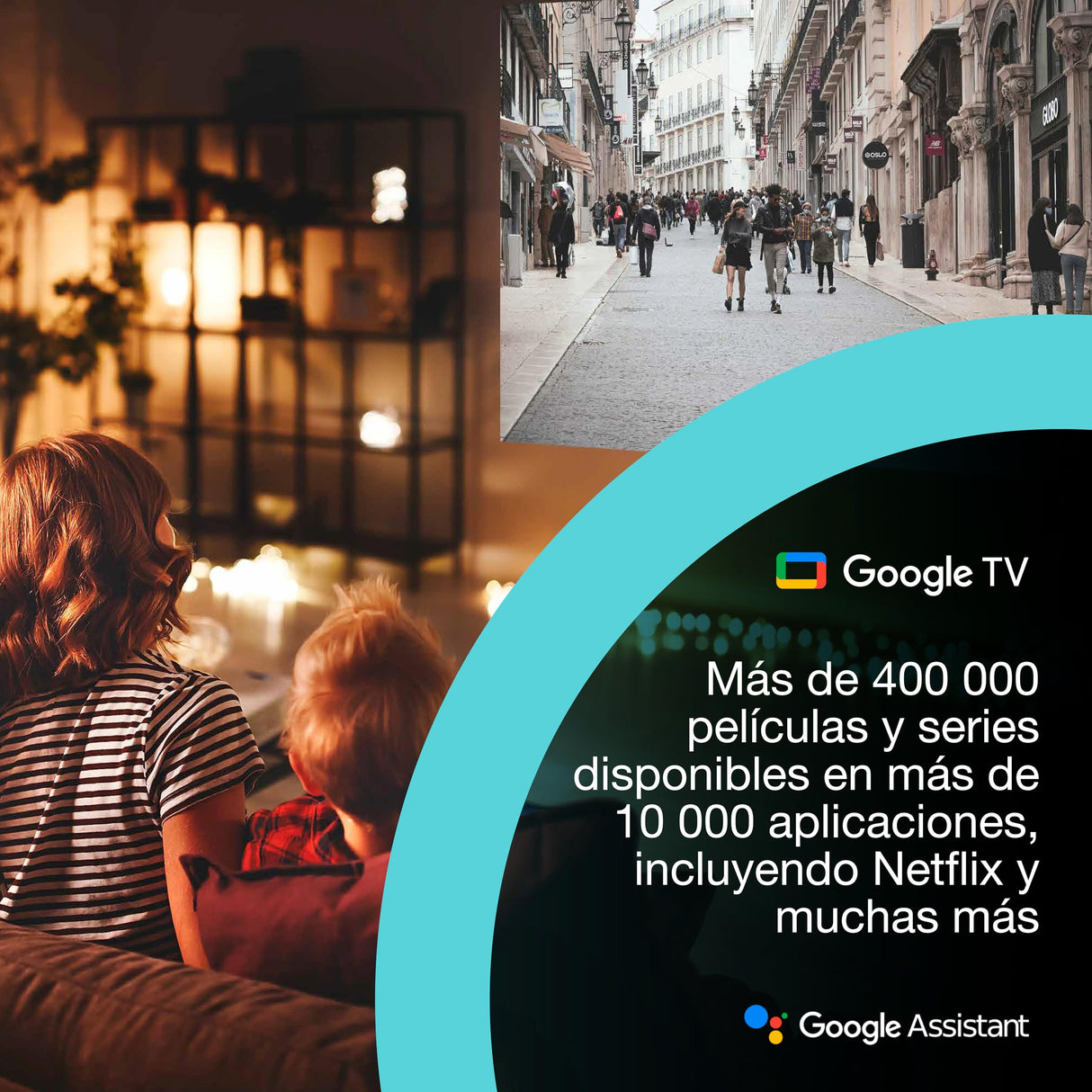 Epson Lifestudio Pop Plus EF-62B, proyector portátil Inteligente, Sound by Bose, Google TV, 4K Pro UHD, Uso en Interior/Exterior, 5 años de garantía*