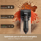 DREAME H15S Aspirador en Seco y Húmedo, Limpieza de Triple Borde, Brazo Robótico con IA, 21.000 Pa de Succión, 0 Enredos, Lava y Seca el Cepillo a 90 °C, Alcance Horizontal de 180°, Control con App