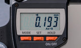 Mitutoyo 293-140-40 QuantuMike - Micrómetro digital (IP65, 0-25 mm, 0,001 mm, con entrada y salida de datos)
