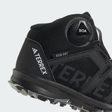 adidas Terrex Boa Mid Rain.RDY Hiking Shoes, Zapatillas, Core Black/Cloud White/Grey Three, 39 1/3 EU