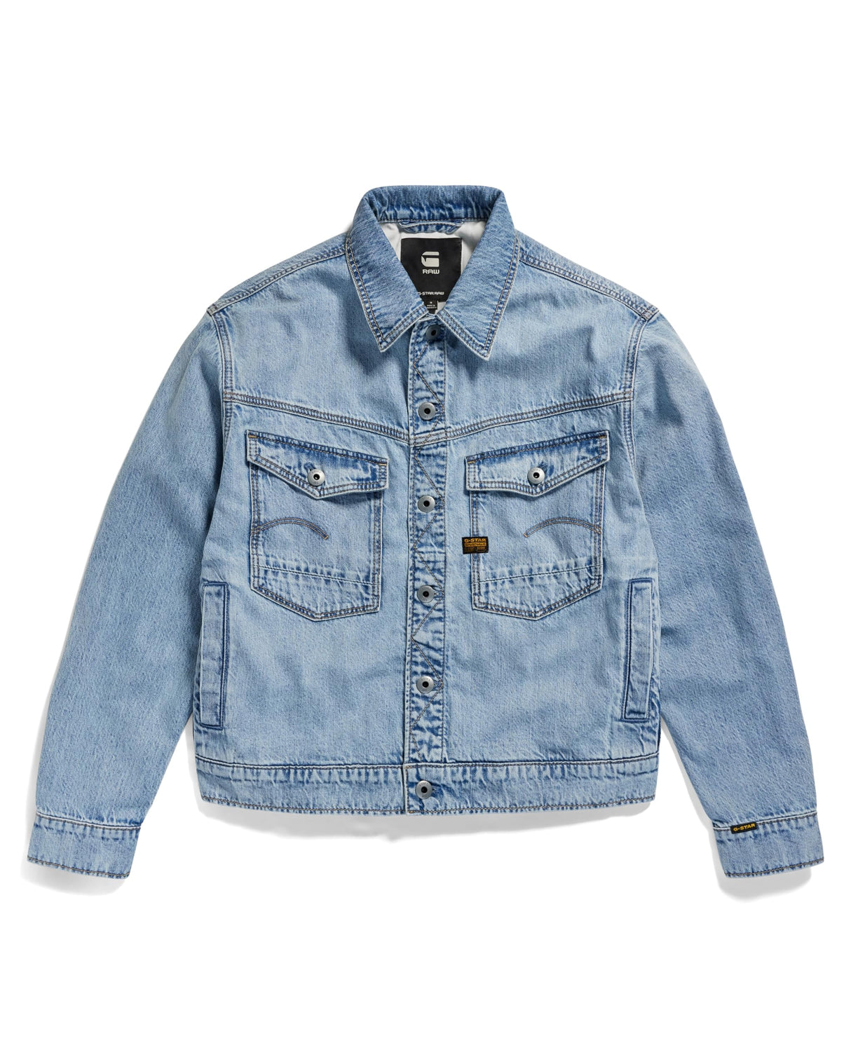 G-STAR Dakota Jacket, Chaquetas Hombre, Azul (sun faded cloudburst D23593-D536-G339), XXL