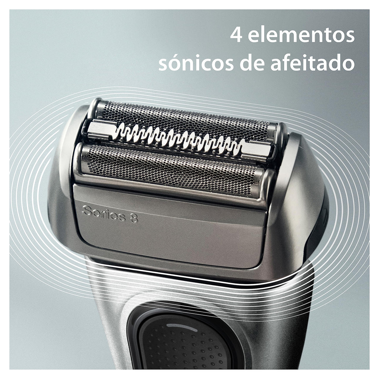 Braun Series 8 Afeitadora Eléctrica Hombre, Máquina de Afeitar Barba, Centro De Limpieza SmartCare, Afeitadora Eléctrica En Seco Y En Mojado, 8567cc, Plata