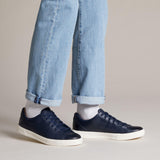 Clarks Un Costa Lace, Zapatillas Hombre, Navy Leather, 46 EU