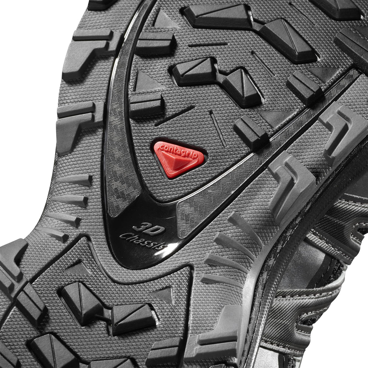 Salomon XA Pro 3D Zapatillas de Trail Running para Hombre, Ajuste preciso, Agarre en todo tipo de terrenos, Senderismo, Black, 40