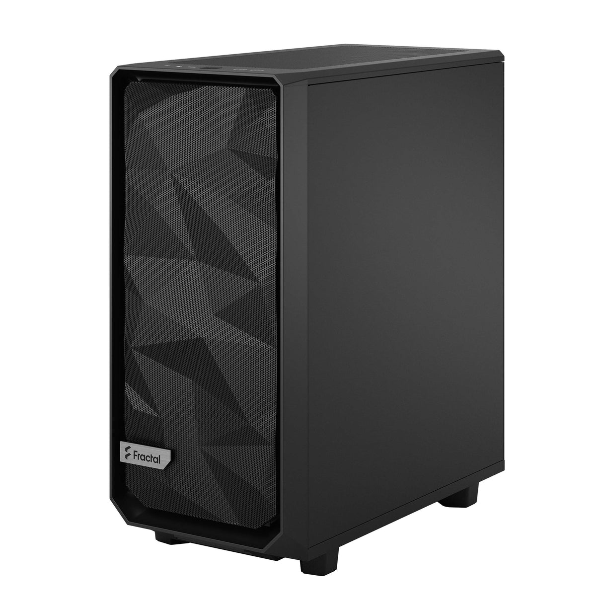 Fractal Caja Design MESHIFY 2 Compact Cristal Templado Negro Dark Tint (FD-C-MES2C-02)