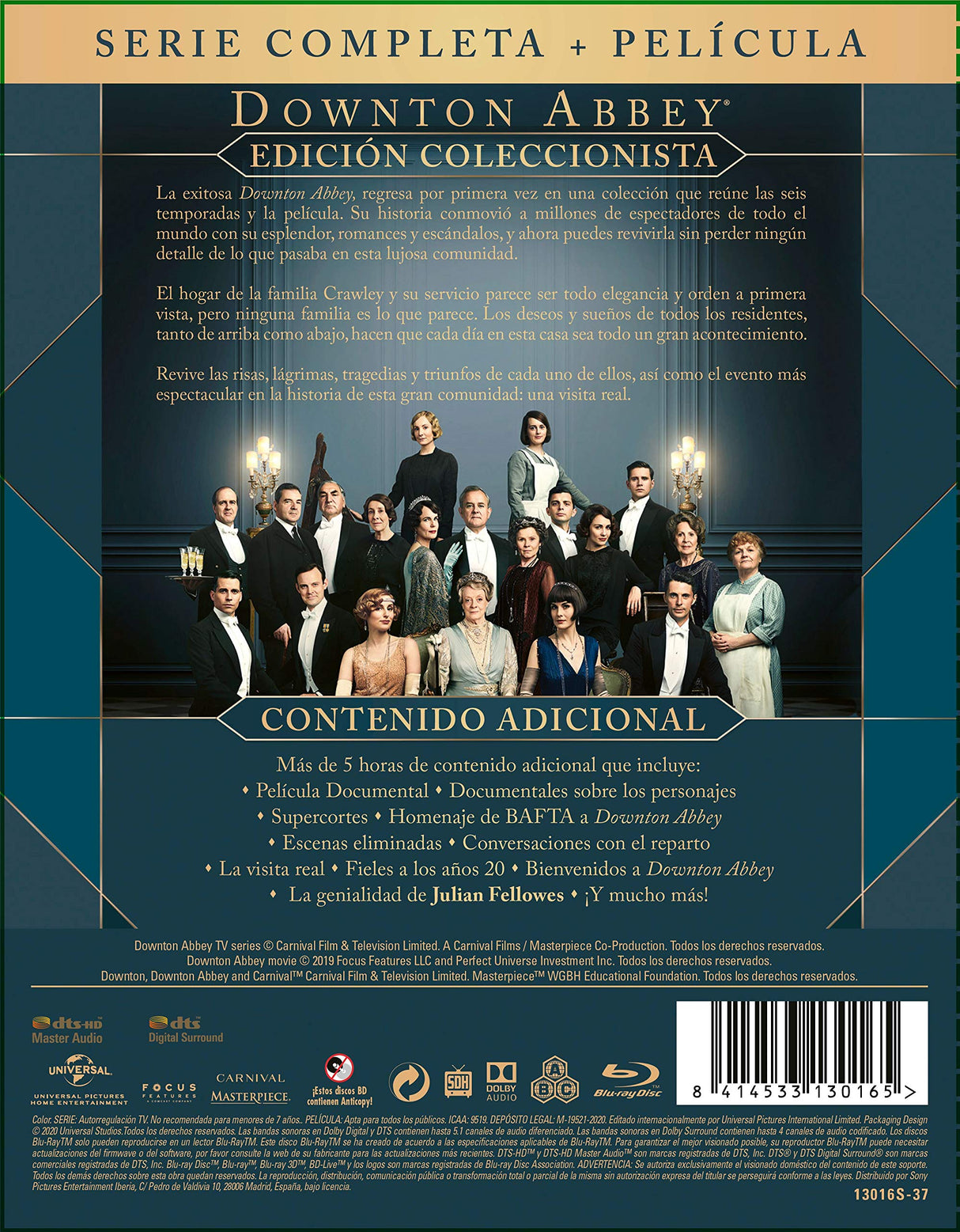 Downton Abbey (Serie TV + Pelicula BD) [Blu-ray]