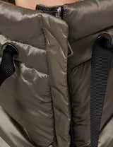Geox W ADRYA Mujer Chaqueta de plumón, Gris (Dark Cloudy Grey), 46