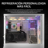Corsair iCUE Link XH505i RX360 RGB Kit de Refrigeración Personalizada – Bloque de Refrigeración Liquida XC7 Elite, Bomba y Depósito XD6 Elite, 3 RX120 RGB, Radiador XR5 de 360 mm, System Hub - Blanco