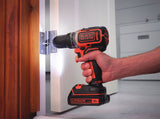 BLACK+DECKER BL186KB Taladro Atornillador 18V Motor Brushless Incluye 2 Baterias de Litio 1.5Ah Cargador y Maletin