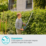 Gardena Set Ready-To-Use de cortasetos a batería ComfortCut 60 18V P4A: cortasetos con mango ergonómico y protección antiimpactos, ligero para un mejor manejo, incluye batería P4A de 18V (14731-20)