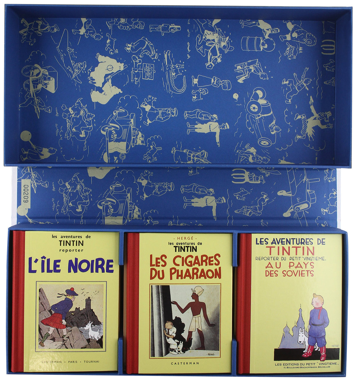 Tintin en noir et blanc: Coffret de 9 volumes