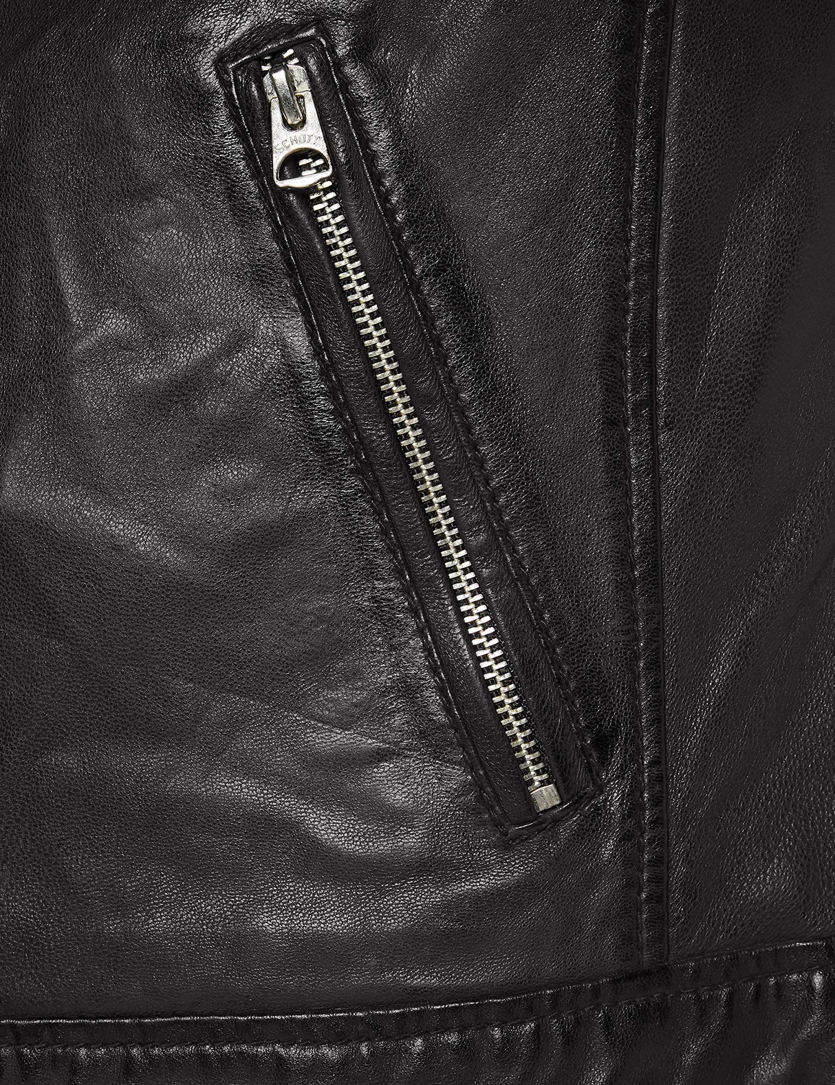 Schott NYC LCNEWPORT Chaqueta, Negro, M para Hombre