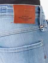 REPLAY Anbass Aged Jeans, 010 Azul Claro, 31W / 32L para Hombre