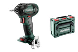 metabo Atornillador de impacto inalámbrico SSD 18 LTX 200 BL – 602396890 – 18 V – Atornillador de impacto inalámbrico con motor sin escobillas y función APS – Sin batería ni cargador