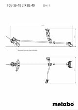 DESBROZADORAS DE BATERÍA con batería de Litio 18 V - FSB 36-18 LTX BL 40