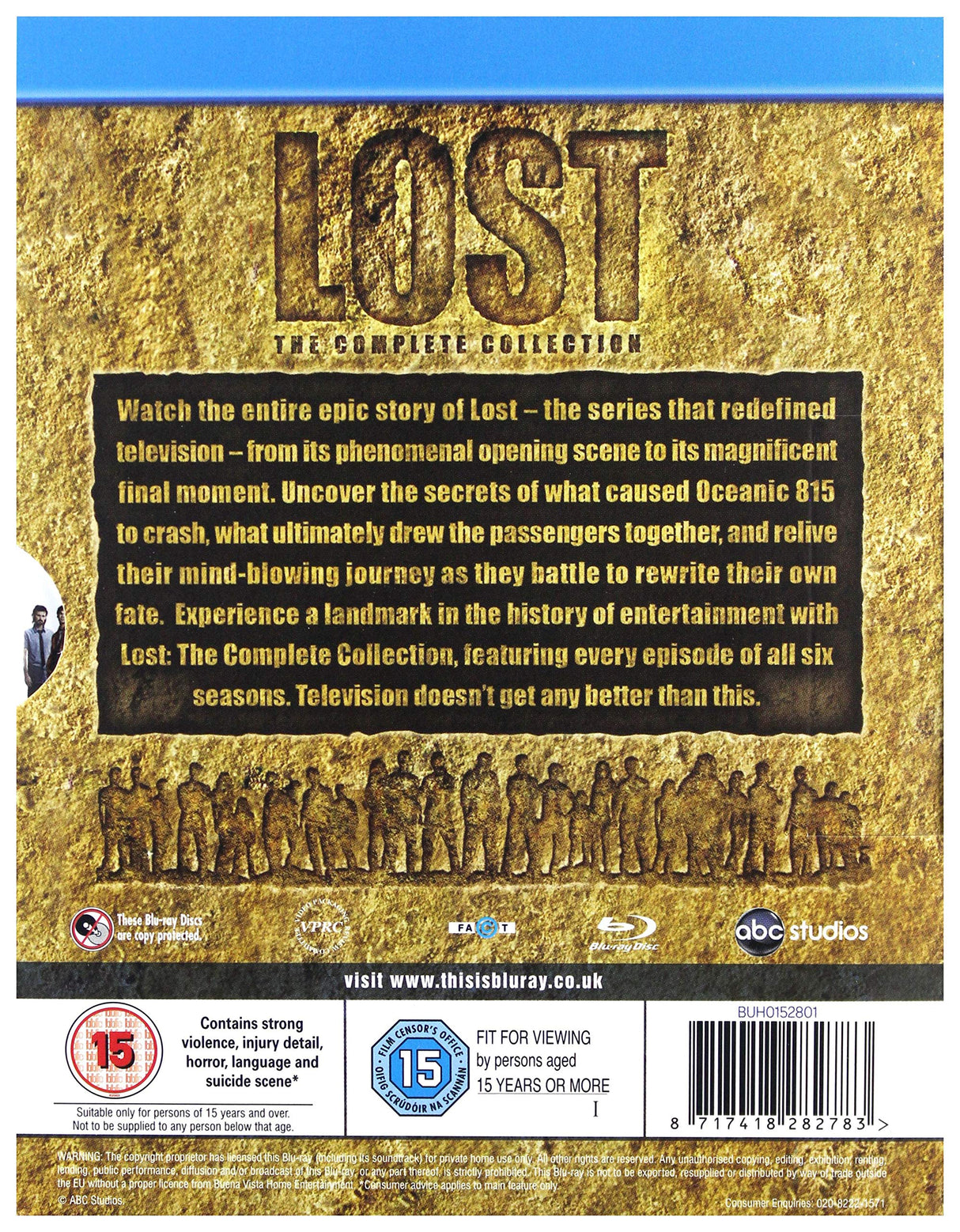 Lost - Seasons 1 - 6 [Reino Unido] [Blu-ray]