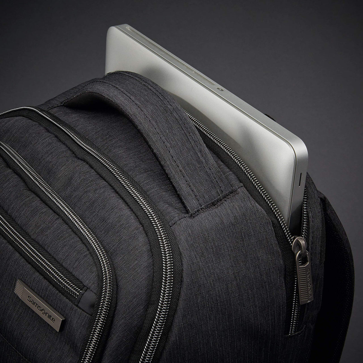 Samsonite Modern Utility Double Shot - Mochila para portátil, gris, Talla única, Modern Utility Double Shot - Mochila para portátil