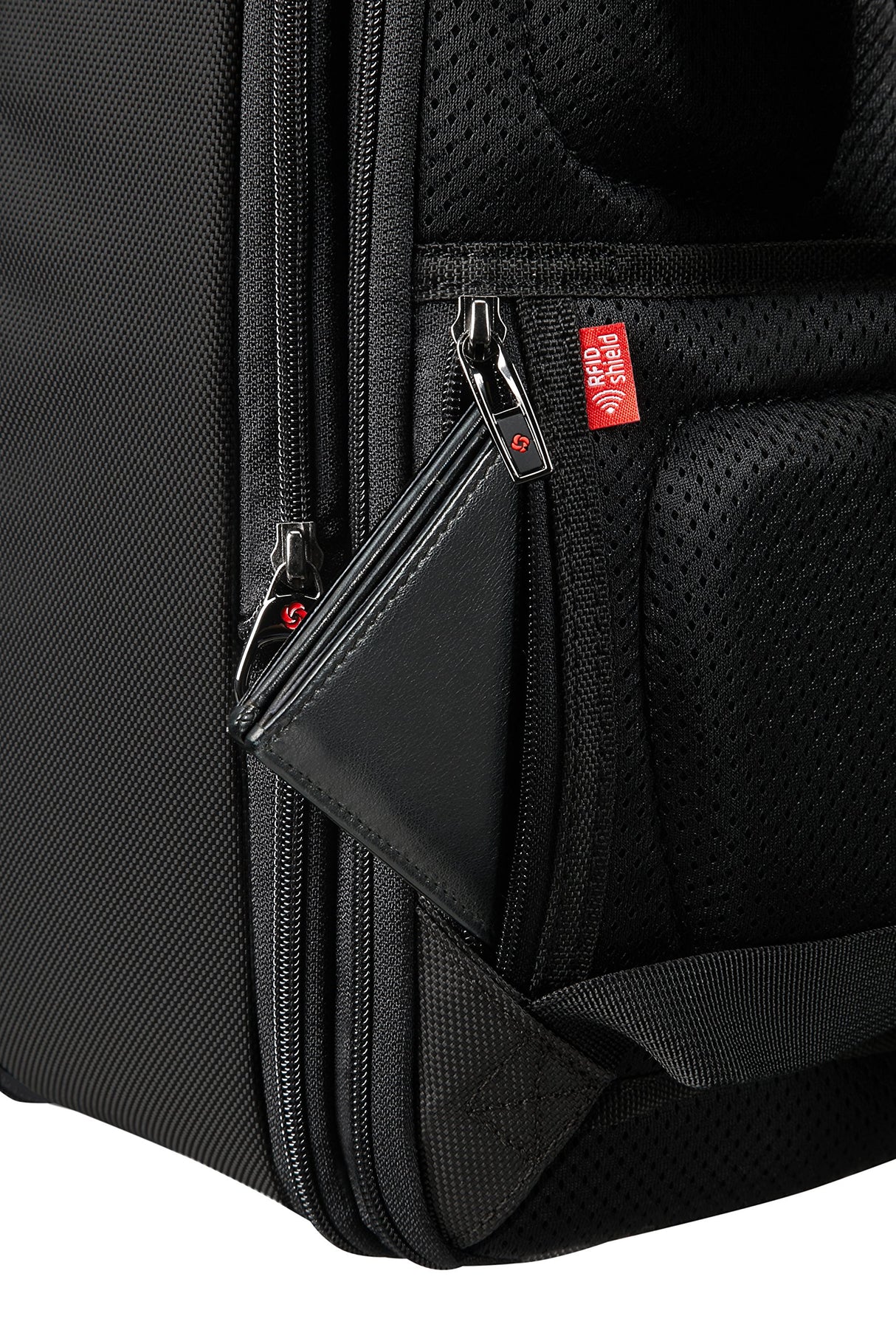 Samsonite Pro -DLX 5-15.6 pulgadas de mochila para laptop expandible, 44.5 cm, 21/26 L, negro (negro)