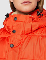 Kings of Indigo Zhenga Chaqueta, Naranja (Burnt Orange 7801), Large para Mujer