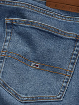 Tommy Jeans Scanton Slim Bi0234 Dm0Dm21378 Corte Entallado, Denim (Denim Medium), 33W / 30L para Hombre