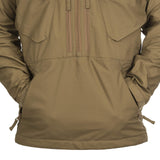 Helikon-Tex Bushcraft PILGRIM Anorak - Chaqueta para exteriores, color negro, Taiga verde-09, M