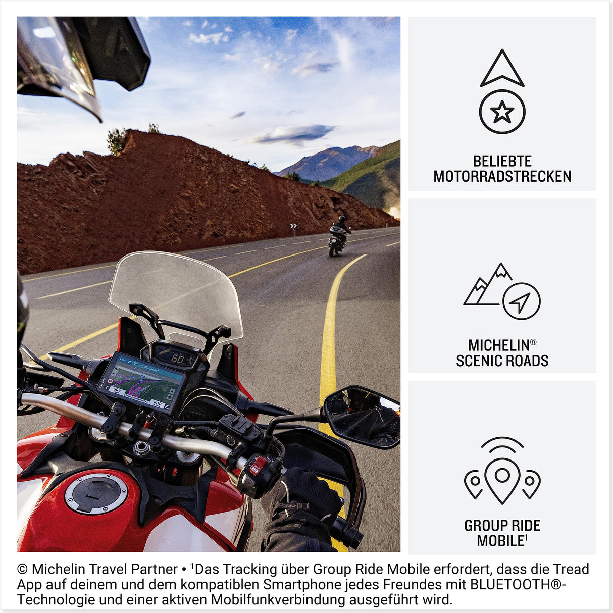 Garmin Zūmo XT2 Navegador de Moto de 6”, Mapas Topográficos Preinstalados, Rutas Personalizadas, Rutas con Amigos, Negro