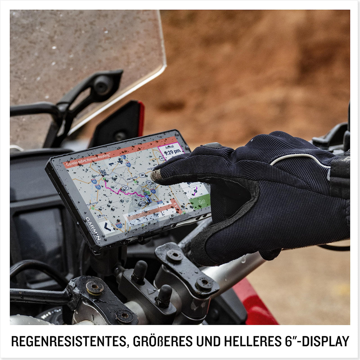 Garmin Zūmo XT2 Navegador de Moto de 6”, Mapas Topográficos Preinstalados, Rutas Personalizadas, Rutas con Amigos, Negro