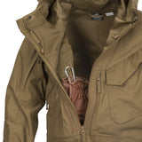 Helikon-Tex Bushcraft PILGRIM Anorak - Chaqueta para exteriores, color negro, Taiga verde-09, M