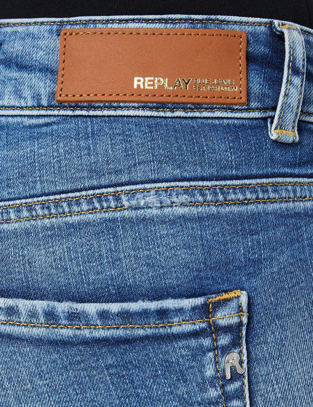 REPLAY WA429 Faaby 573 Online Jeans, Medium Blue 009, 30W / 32L para Mujer