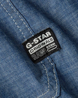 G-STAR Para Mujer Vestido Relaxed Drawcord, Azul (Rinsed D24874-D558-082), L