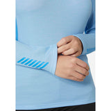 Helly-Hansen Womens W Lifa Merino Midw 1/2 Zip, Azul Brillante, S