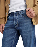 G-STAR Mosa Straight Jeans Hombre, Azul (Faded Atlantic Ocean D23692-c052-g119), 34W / 30L